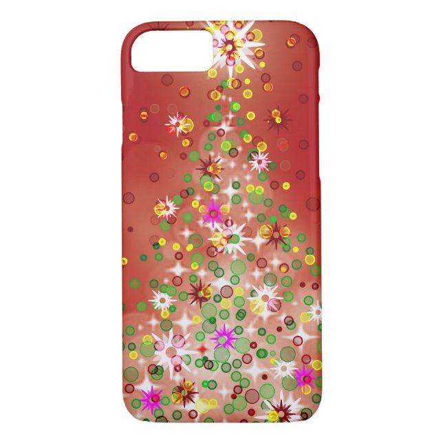 Ein Weihnachtsbaum, der glüht Case-Mate iPhone Hülle (Rückseite)