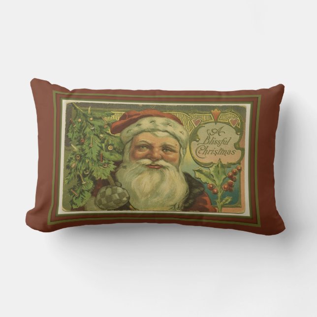 Ein Weihnachtsfest Lendenkissen (Vorderseite)