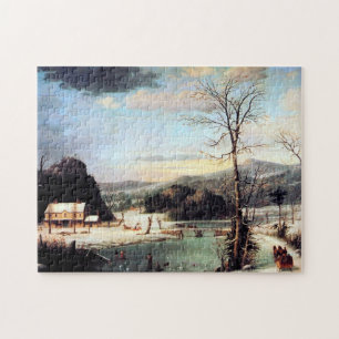 Ein Weihnachtsgebäck George Henry Durrie 1852