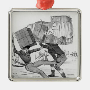 Ein Weihnachtsgeschenk, 1836 Silbernes Ornament