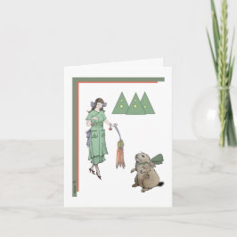 Ein Weihnachtsgeschenk für die Sonnenkarte Karte