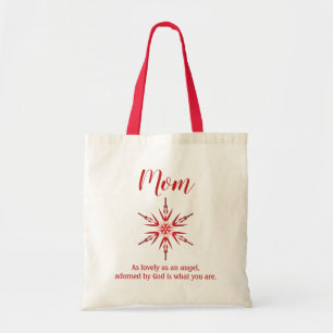 Ein Weihnachtsgeschenk für Mama Schneeflocke Tragetasche