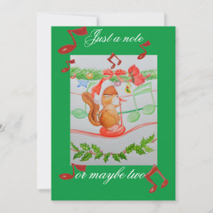 Ein Weihnachtsgruß der Enkel Feiertagskarte