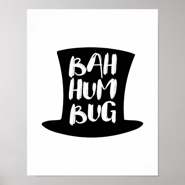 Ein Weihnachtslied der Bah Humbug Holiday Poster-Z Poster (Vorne)