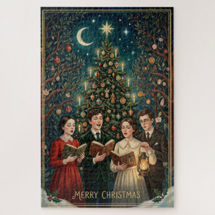 Ein Weihnachtslied unter dem zunehmenden Mond