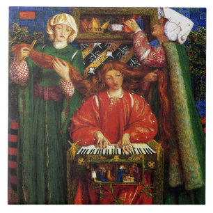 Ein Weihnachtslied (Xmas) (Dante Gabriel Rossetti) Fliese