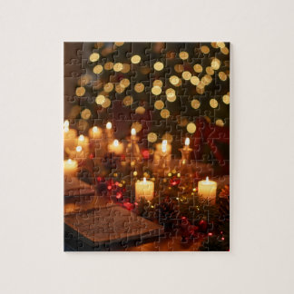 ein Weihnachtspuzzle
