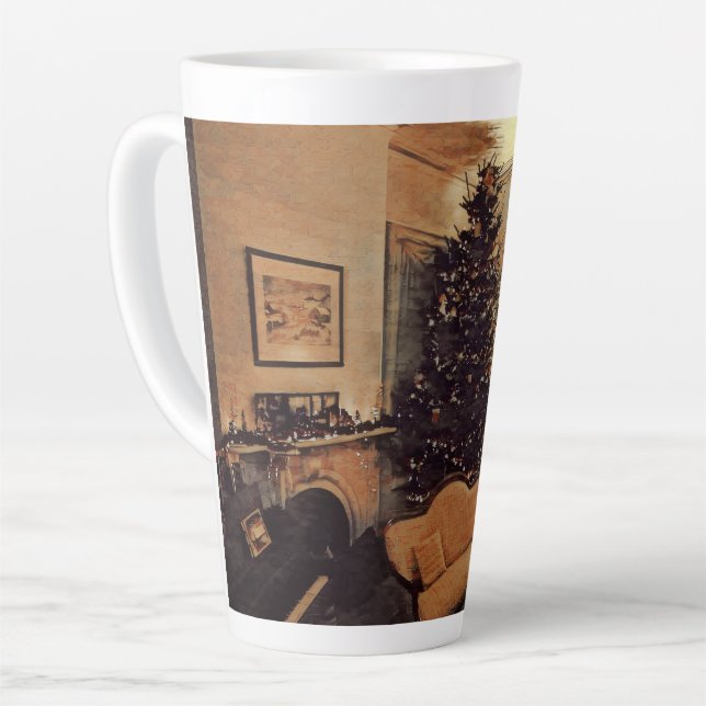 Ein Weihnachtstasse Milchtasse (Linke Ecke)
