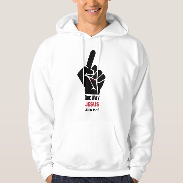 Ein Weisen-JesusHoodie Hoodie (Vorderseite)