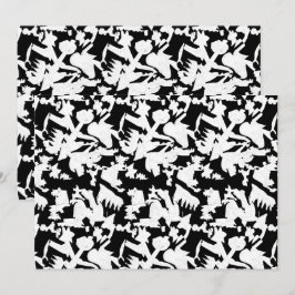 Ein weißer Ärmel mit einer subtilen Textur, wahrsc Dankeskarte