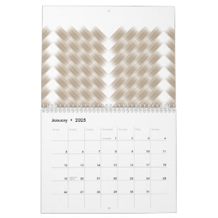 Ein weißes, gleichseitiges Dreieck, zentriert auf  Kalender