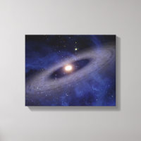 Ein weit entferntes Sonnensystem