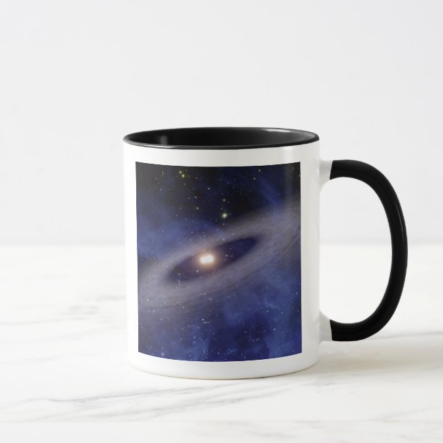 Ein weit entferntes Sonnensystem Tasse (Rechts)