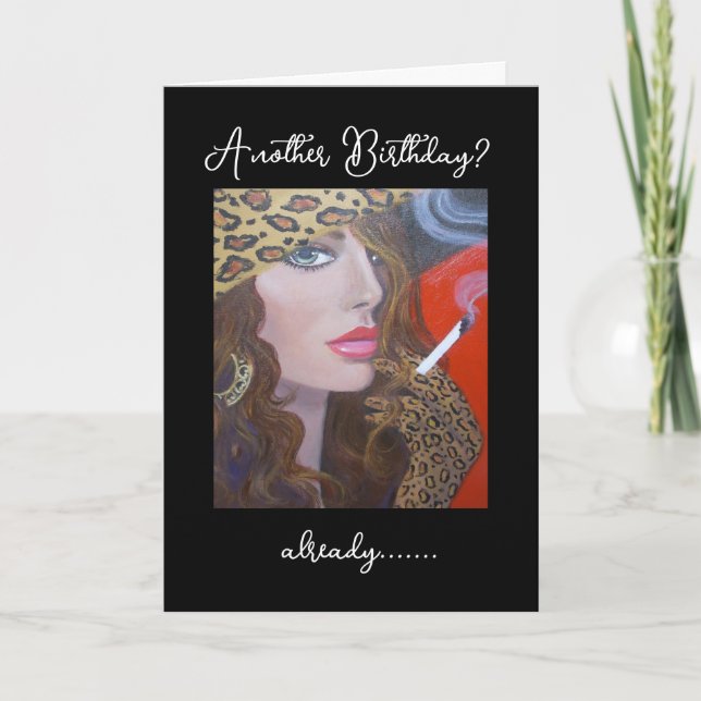 Ein weiterer Geburtstag Karte (Vorderseite)