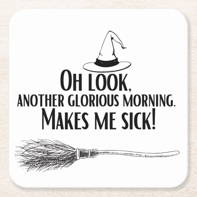 Ein weiterer glorreicher morgendlicher Untersetzer (Vorderseite)