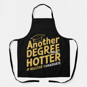 Ein weiterer Grad heißere Master-Abschlussfeier Schürze