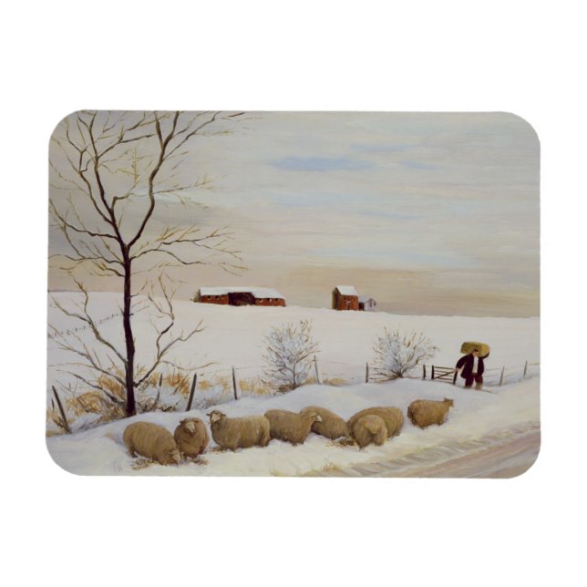 Ein weiterer harter Winter Magnet (Horizontal)