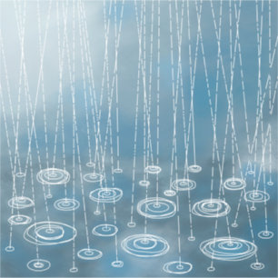 Ein weiterer Regentag Aufkleber