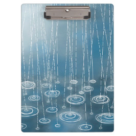 Ein weiterer Regentag Klemmbrett