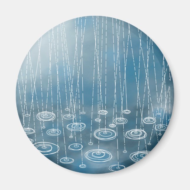Ein weiterer Regentag Magnet (Vorne)