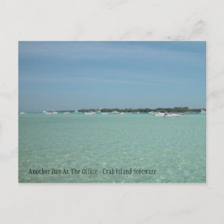 Ein weiterer Tag im Büro Postkarte