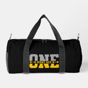 Ein weiterer Wiederholungs-Gym-Motivations-Krafttr Duffle Bag