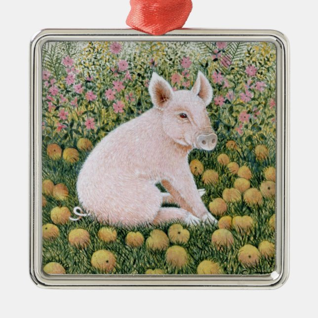 Ein weiteres Apple Silbernes Ornament (Vorne)