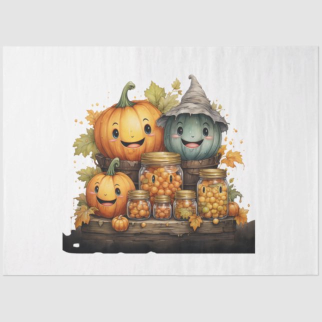 Ein weiteres Halloween-Design 14 Seidenpapier (Vorderseite)