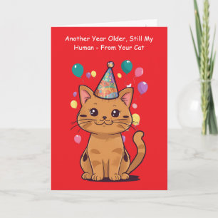 Ein weiteres Jahr älter, immer noch mein Mensch vo Karte