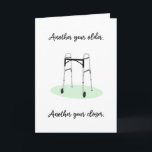 Ein weiteres Jahr ältere Funny Zimmer Frame Geburt Karte<br><div class="desc">Mit diesem frechen Zimmer Rahmen Birthday Card ein wenig Spaß in ihrem Alter.</div>