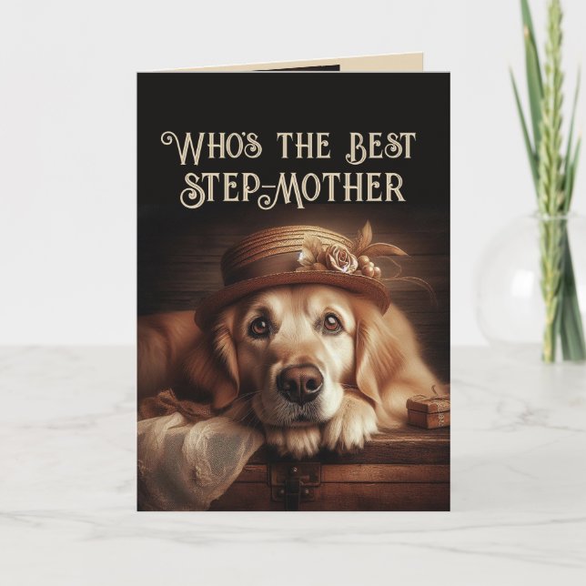 Ein weiteres Jahr, um fantastisch Spaß Dog Step Mo Karte (Vorderseite)