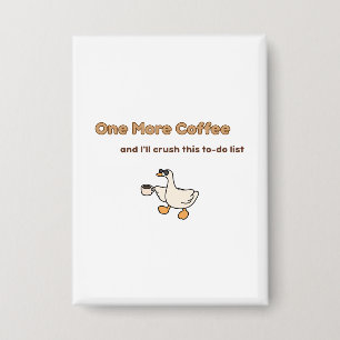 Ein weiteres Kaffee-Enten-Design Button