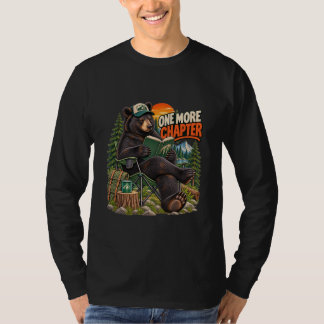 Ein weiteres Kapitel Bär liest Langarmshirt T-Shirt