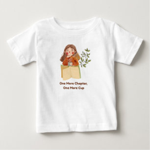 Ein weiteres Kapitel, eine weitere Tasse Cozy Bu Baby T-shirt