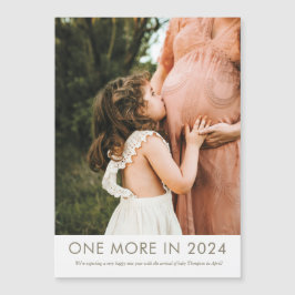 Ein weiteres Magnet für die Schwangerschaftsankünd