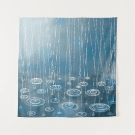 Ein weiteres Regentag Wandteppich