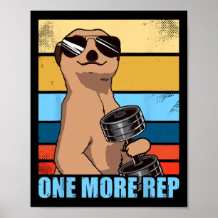 Ein weiteres Rep Weichtoursport Trainingsgerät Gym Poster
