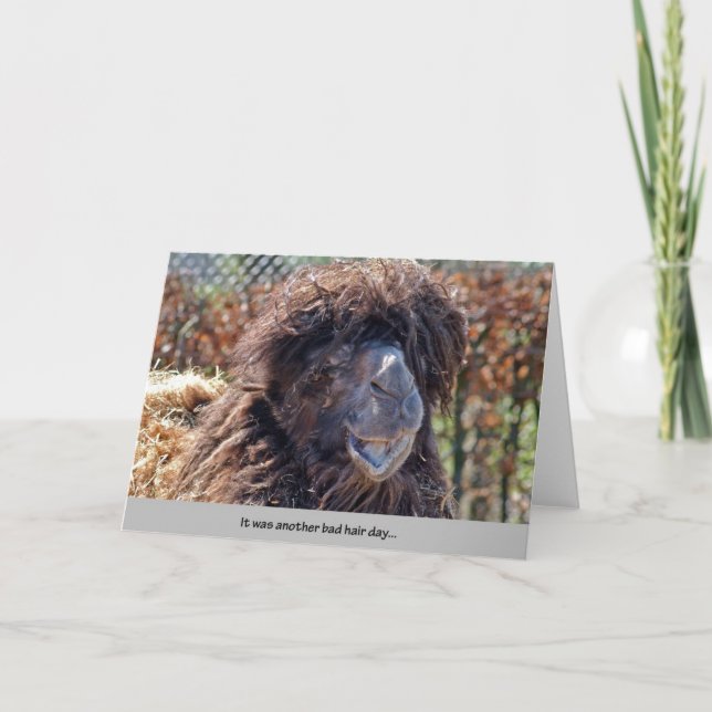 Ein weiteres schlechtes Haar Karte (Vorderseite)