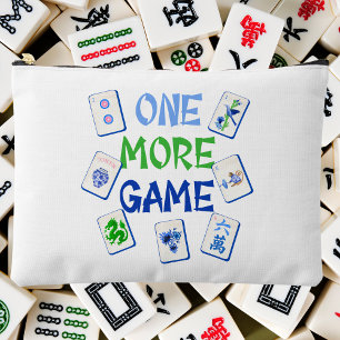 Ein weiteres Spiel Mahjong Wasserfarbe Tiles Zubehörtasche
