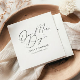 Ein weiteres Tag Probe Abendessen Elegante Moderne Serviette