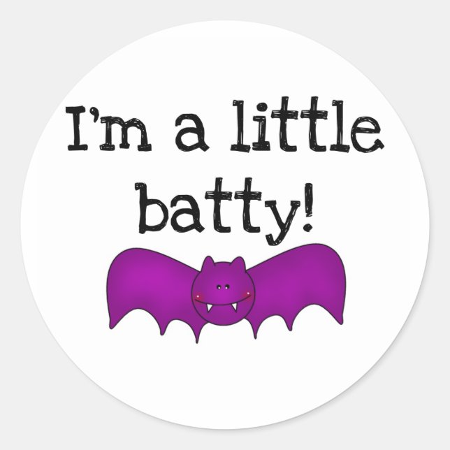 Ein wenig böse Halloween-T - Shirt und Geschenke Runder Aufkleber (Vorderseite)