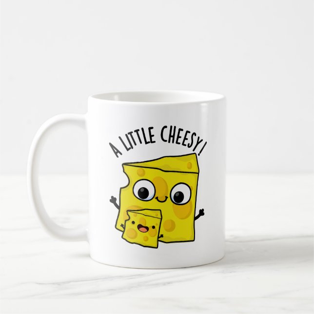 Ein wenig feiner, lustiger Fastfood-Puff Kaffeetasse (Links)