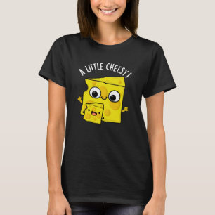 Ein wenig käses Funny Food Pub Dark BG T-Shirt