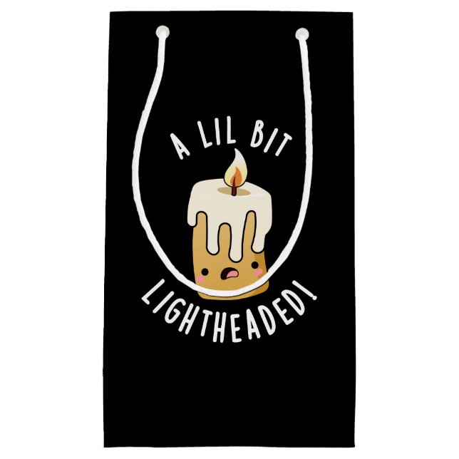 Ein wenig Licht erhitzen sonnengeblasene Kerzenhal Kleine Geschenktüte (Vorderseite)
