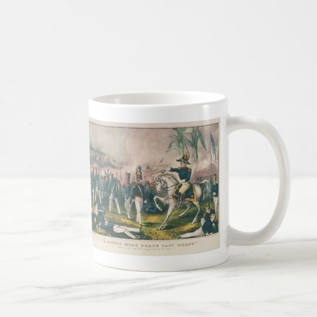 Ein wenig mehr mexikanischer Krieg Kaffeetasse (Rechts)
