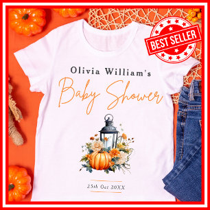 Ein wenig Pumpkin Herbst Herbst Blütendusche T-Shirt