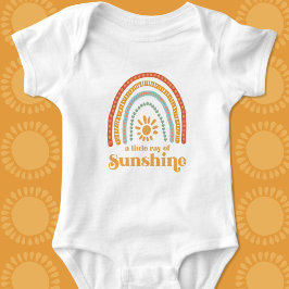 Ein wenig Ray Sunshine Rainbow Baby Bodysuit Baby Strampler