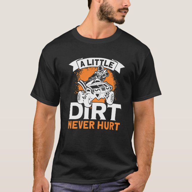 Ein wenig schaden ATV Quad 4 Wheeler MX nie T-Shirt (Vorderseite)