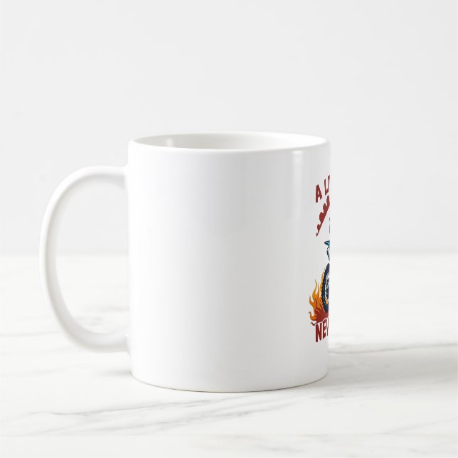 Ein wenig schmutzig nie verletzt kaffeetasse (Links)