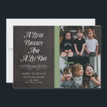 Ein wenig schmutzig und viel schöne Weihnachtsfoto Feiertagskarte<br><div class="desc">Meine A Little Naughty and A lot Nice Holiday Foto Card ist der perfekte Weg, um in dieser Urlaubssaison bleibe. Die Pandemie hat es schwer gemacht, Freunde und Familie persönlich zu sehen, daher sind meine Urlaubskarten ein perfekter Weg, um ein wenig Beifall zu verbreiten! Fügen Sie Ihre Fotos vorne und...</div>